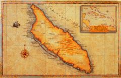 Old sea map - small