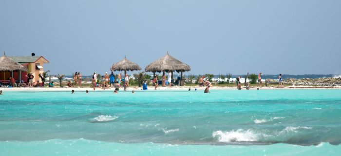 Baby Beach is very populair