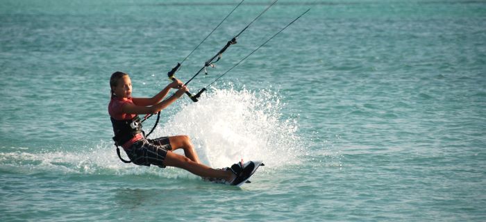 Kitesurf beach