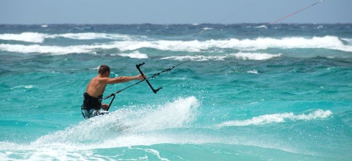 Kitesurfing