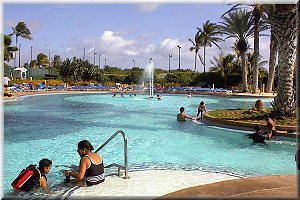 Pool at the resort