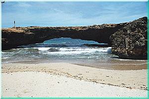 Natural Bridge (at that time still perfect)