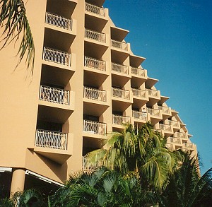 Aruba tower at the Radisson