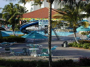 Fresh water pool at the resort