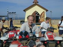 Melvin on a Quad at the Alto Vista Chapel