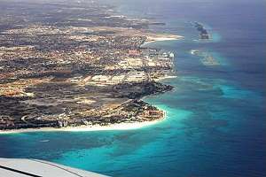 Our Flight: see Aruba from the plane