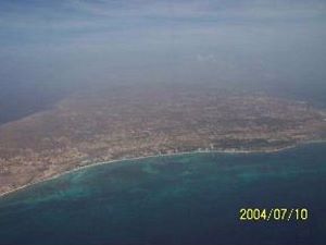 areal view Aruba