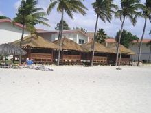 Spa huts at our resort