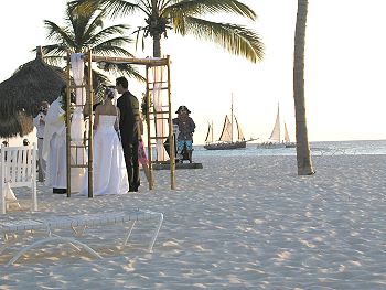 wedding on beach