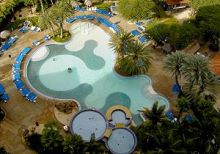 The pool at the resort