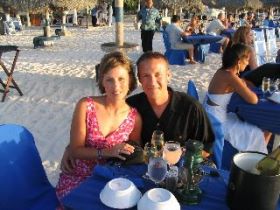 Romantic Dinner at Azull on the beach