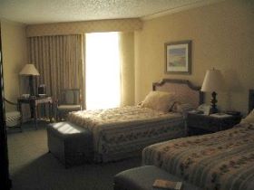 Our room at the Wyndham