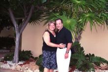 Sue and Rob at the Ventanas Del Mar