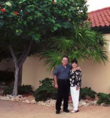 Joanne and Fred at the Ventanas Del Mar